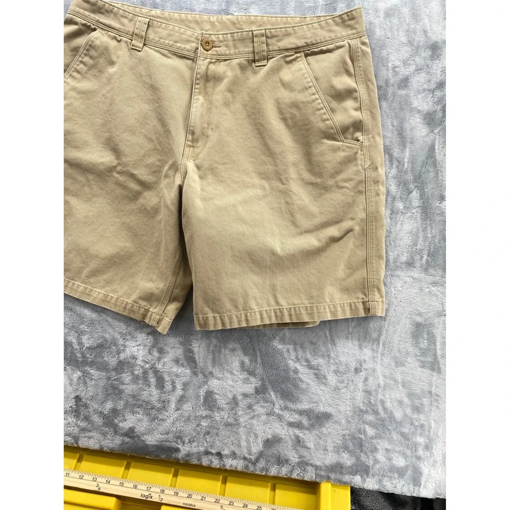 The North Face Mens Khaki Tan Cotton Twill Chino Shorts Size‎ 40 Regular Fit